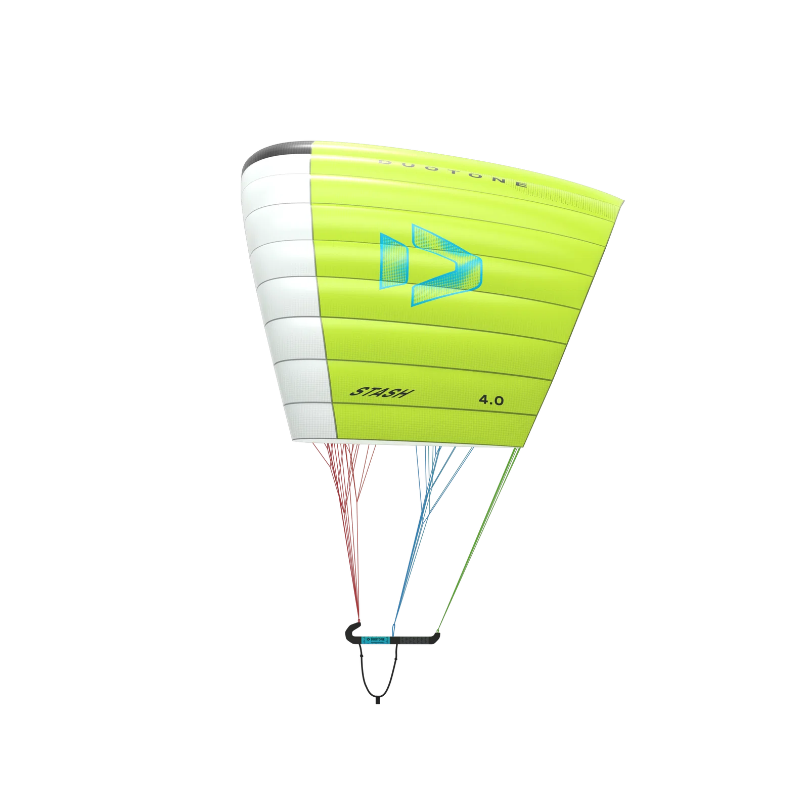 Parawing monocapa Duotone Stash 2026 en color Lime White vista general