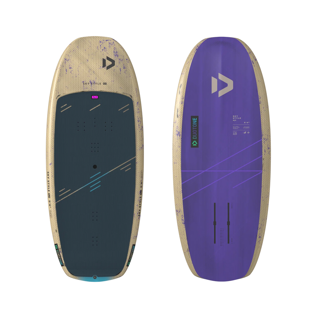 Tabla de wing foil para freestyle Duotone Sky Style SLS 2026 vista superior