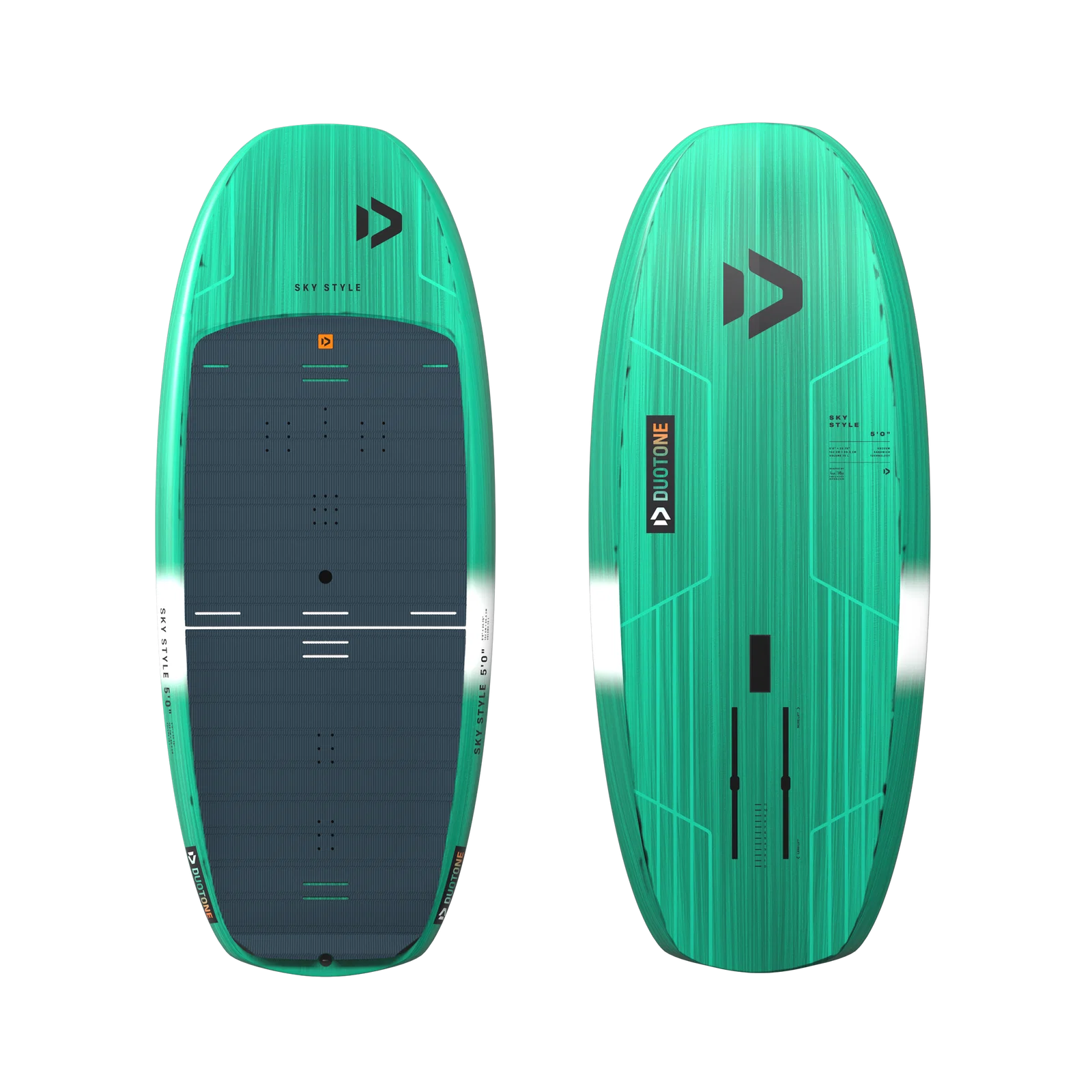 Tabla de wing foil para freestyle Duotone Sky Style 2026 vista superior
