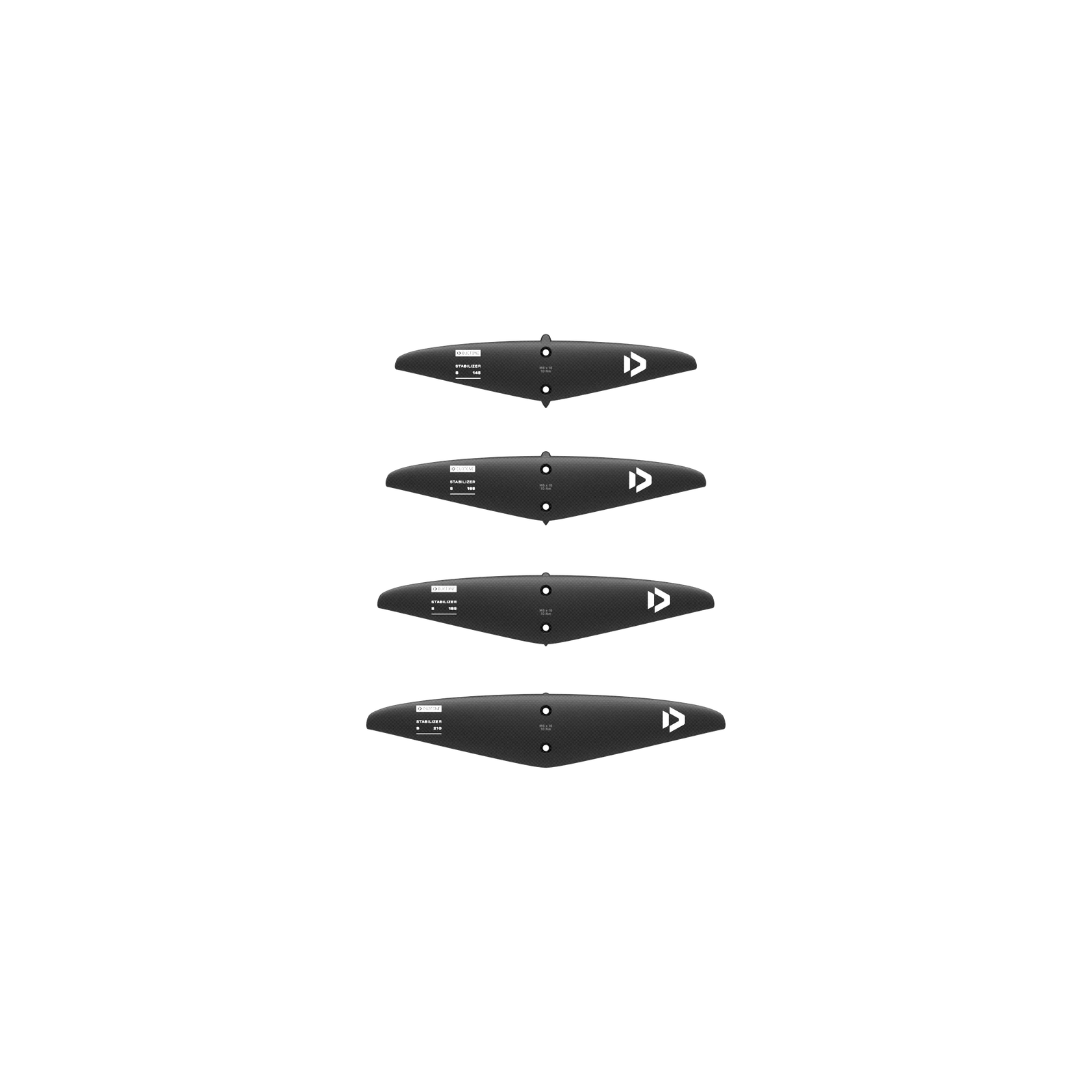 Estabilizador trasero de foil en carbono para surf Duotone Back Wing Stabilizer S