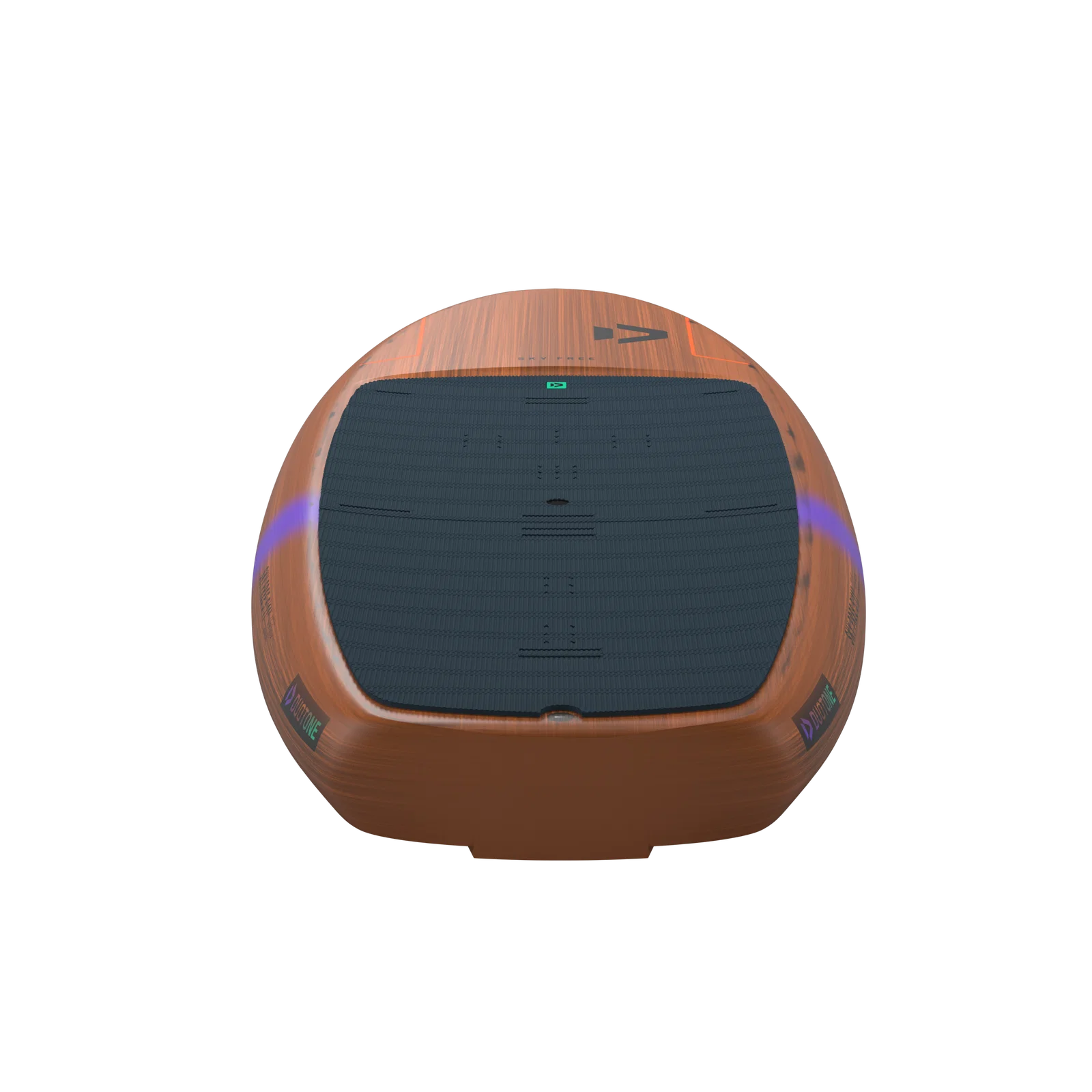 Tabla de wing foil Duotone Sky Free 2026 color Orange vista superior