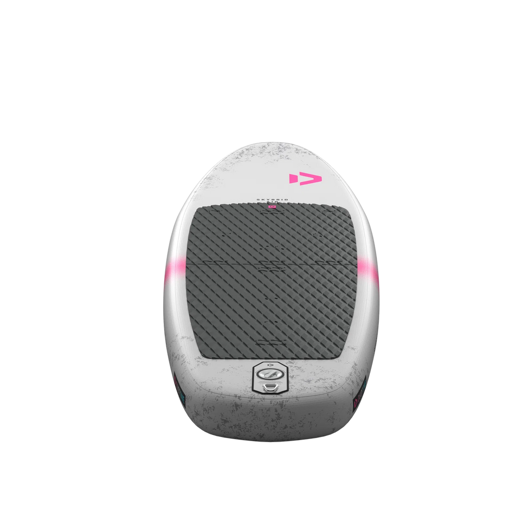 Tabla inflable de wing foil alargada Duotone Skybrid Air 2026 vista superior