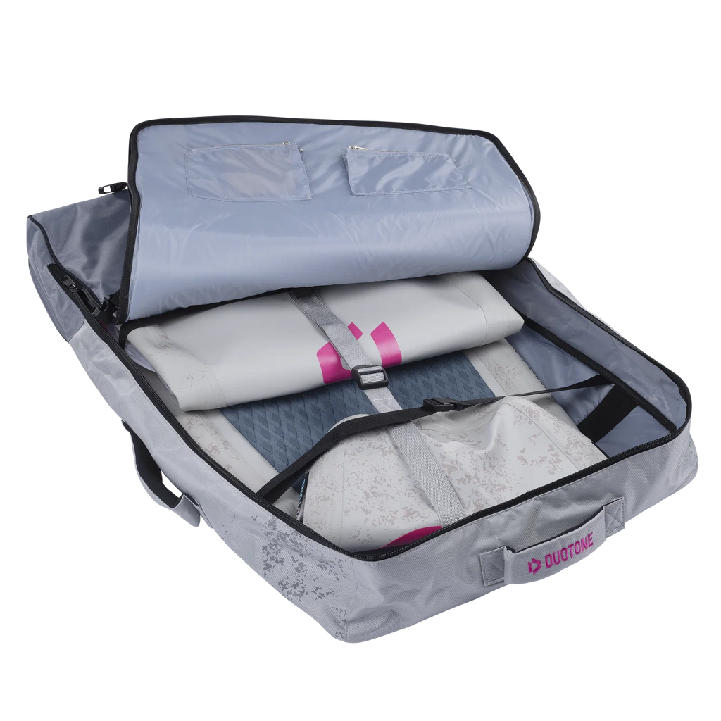 Tabla inflable de wing foil alargada Duotone Skybrid Air 2026 vista superior
