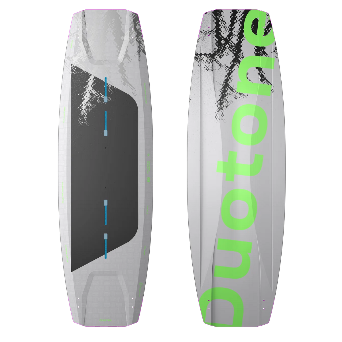 Tabla de kitesurf twintip Duotone TS Freestyle SLS 2027 con construcción de carbono Textreme
