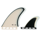 Juego de quillas de surf híbridas Deflow Twin + 1 con sistema de fijación Futures