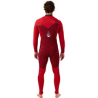 Traje de neopreno completo de invierno 5/4 mm para hombre O'Neill Hyperfreak Fire Chest Zip en color negro