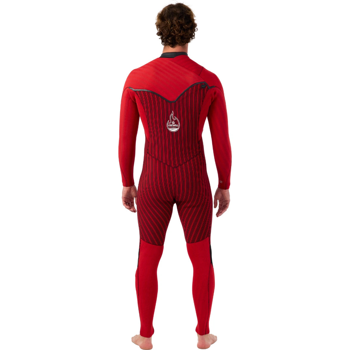 Traje de neopreno completo de invierno 5/4 mm para hombre O'Neill Hyperfreak Fire Chest Zip en color negro