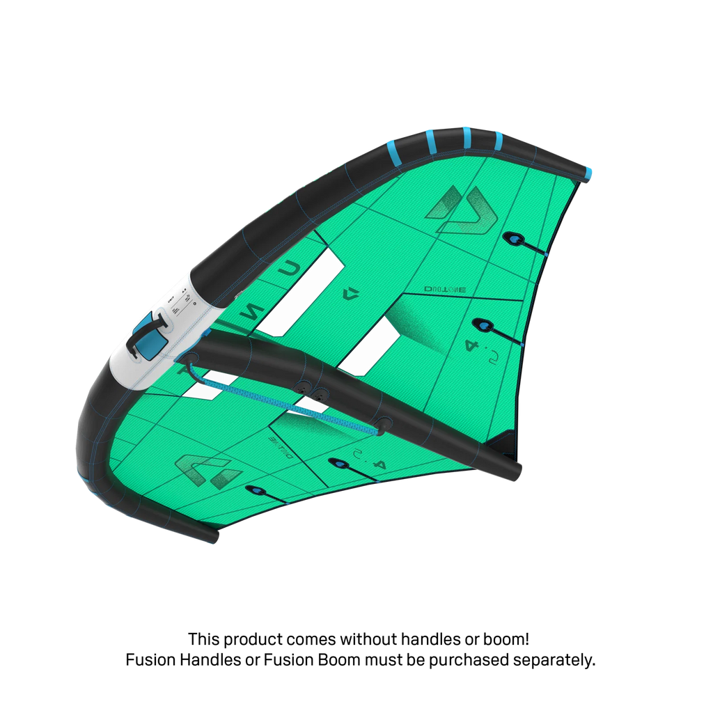 Ala de wing foil Duotone Unit 2026 color Fresh Green vista frontal