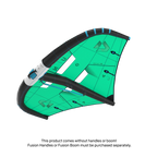 Ala de wing foil Duotone Unit 2026 color Fresh Green vista frontal