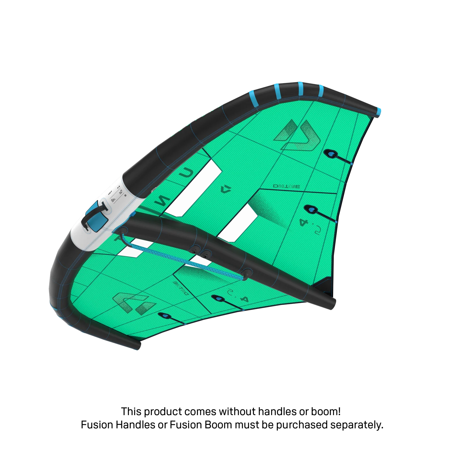 Ala de wing foil Duotone Unit 2026 color Fresh Green vista frontal