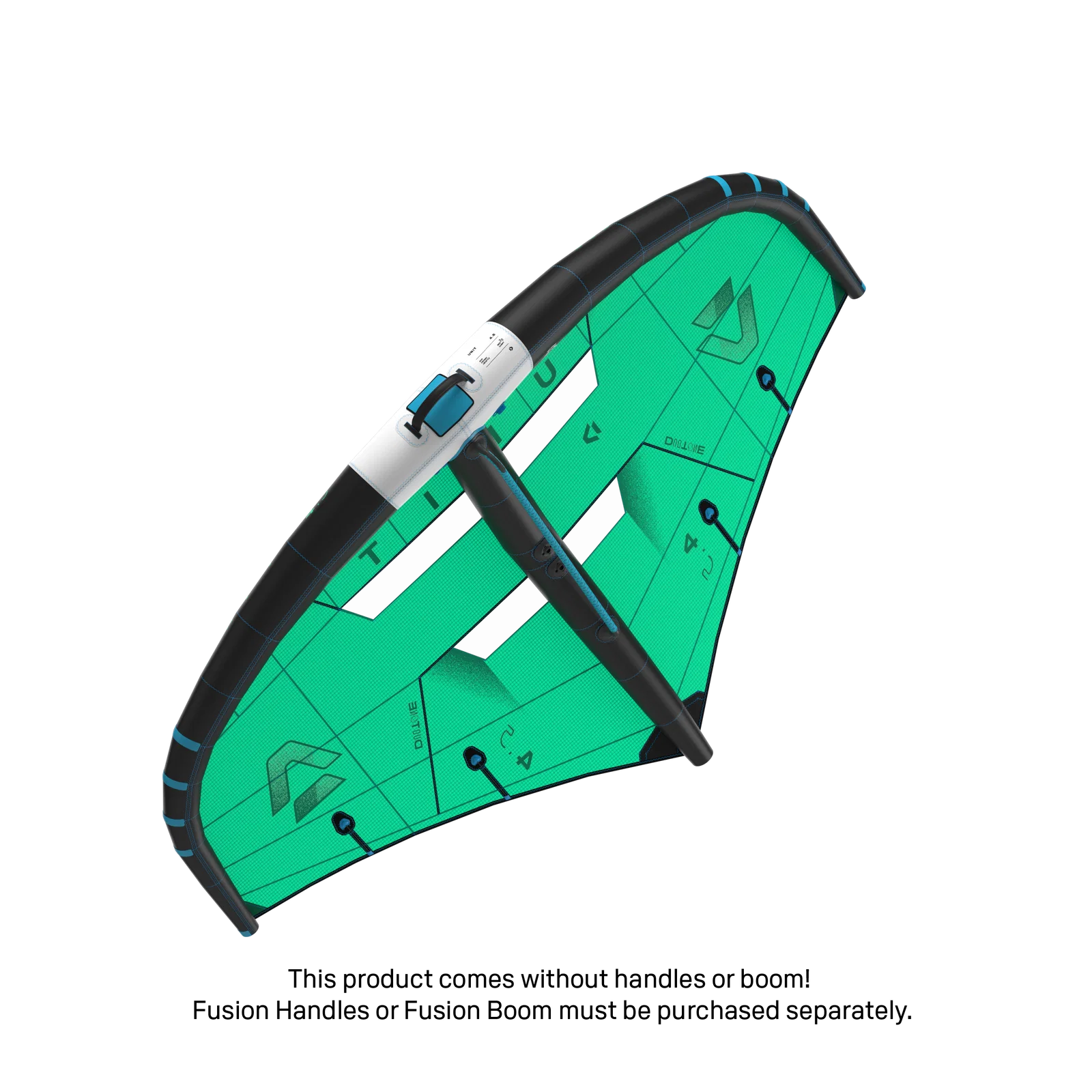 Ala de wing foil Duotone Unit 2026 color Fresh Green vista frontal