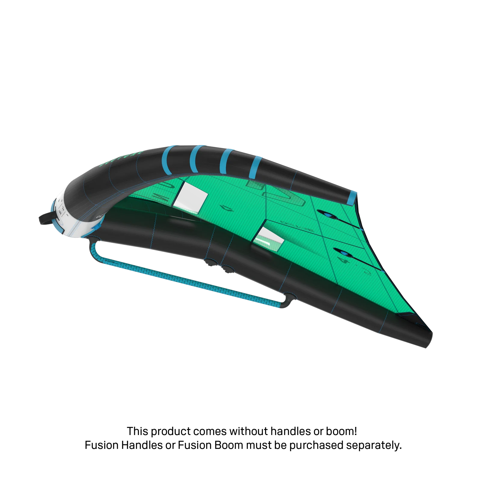 Ala de wing foil Duotone Unit 2026 color Fresh Green vista frontal