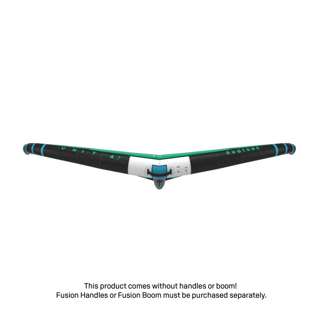 Ala de wing foil Duotone Unit 2026 color Fresh Green vista frontal
