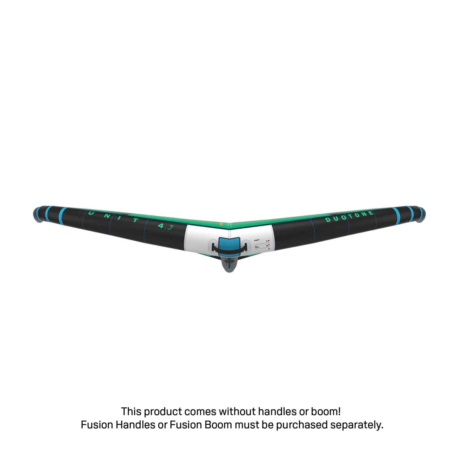 Ala de wing foil Duotone Unit 2026 color Fresh Green vista frontal