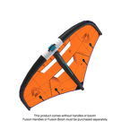 Ala de wing foil Duotone Unit 2026 color Bright Orange vista frontal