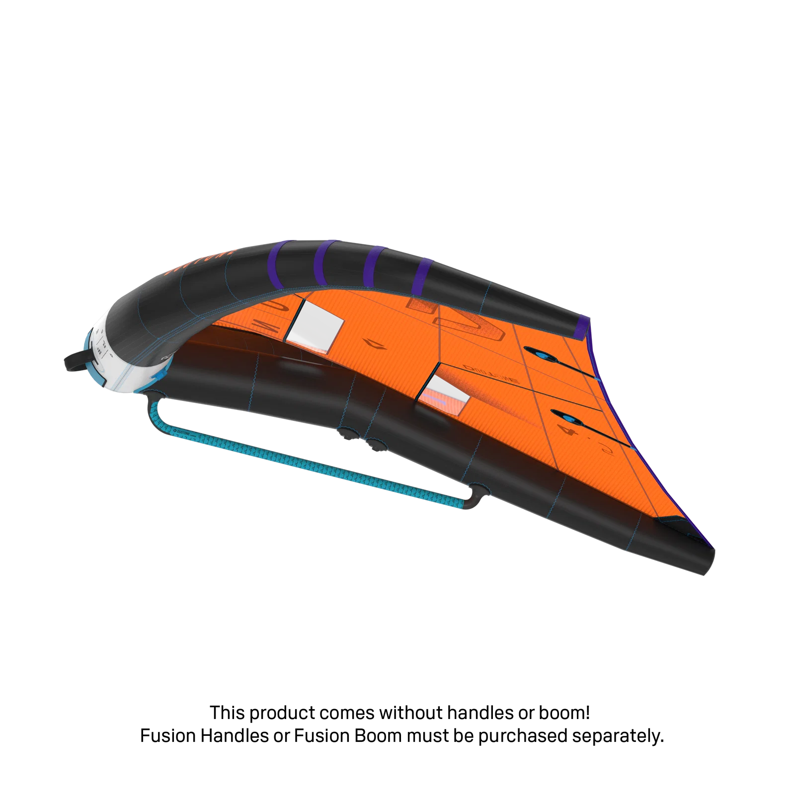 Ala de wing foil Duotone Unit 2026 color Bright Orange vista frontal