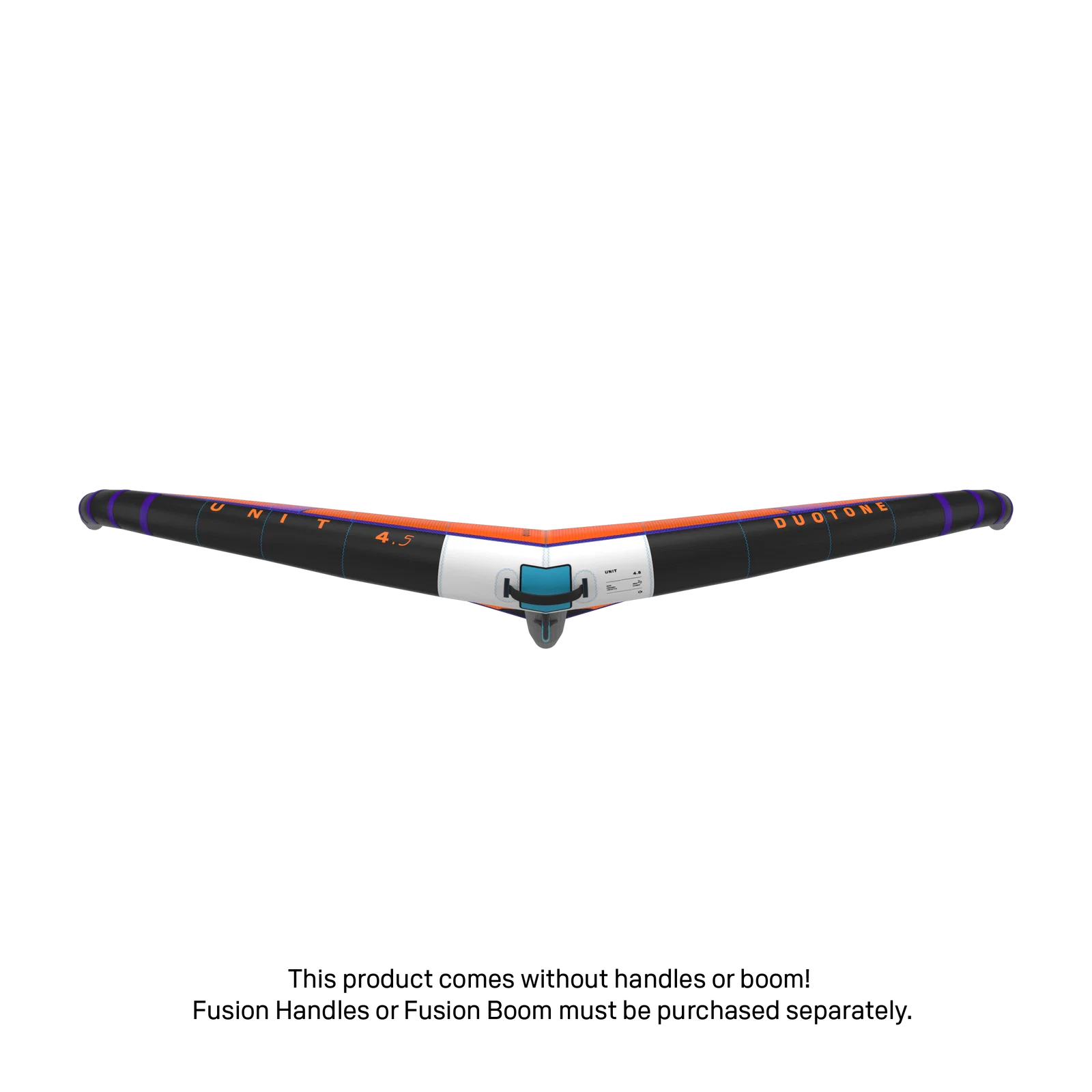 Ala de wing foil Duotone Unit 2026 color Bright Orange vista frontal