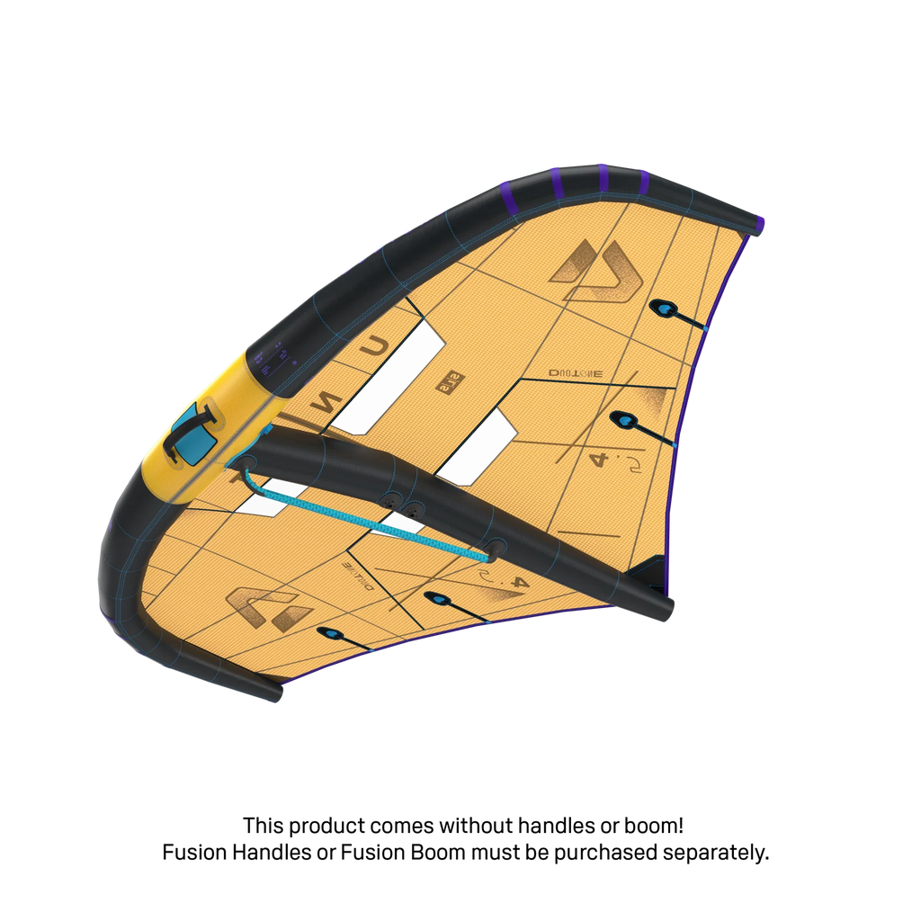 Ala de wing foil Duotone Unit SLS 2026 color Sand vista frontal