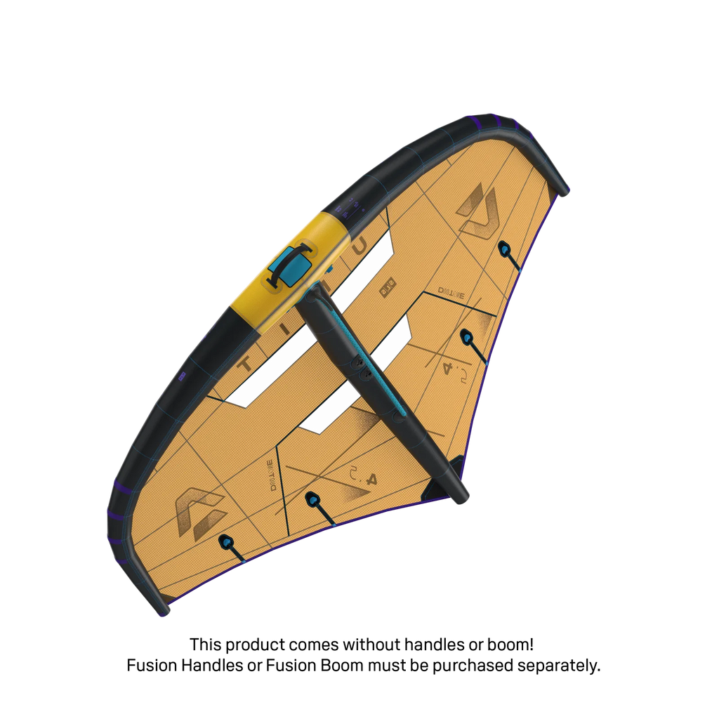 Ala de wing foil Duotone Unit SLS 2026 color Sand vista frontal