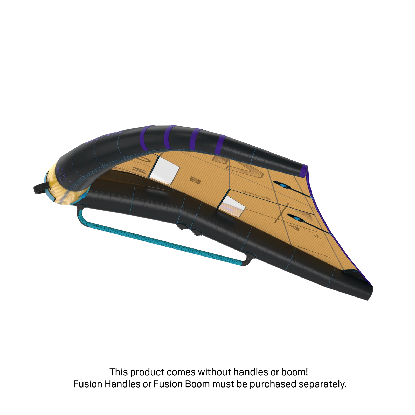 Ala de wing foil Duotone Unit SLS 2026 color Sand vista frontal