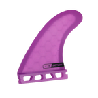 Juego de quillas de surf Deflow V2 Violet Thruster con sistema de fijación FUT Futures