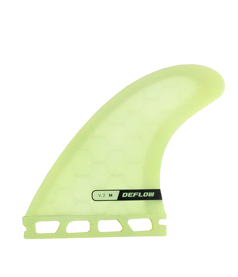 Juego de quillas de surf Deflow V2 Lemon Thruster con sistema de fijación Futures