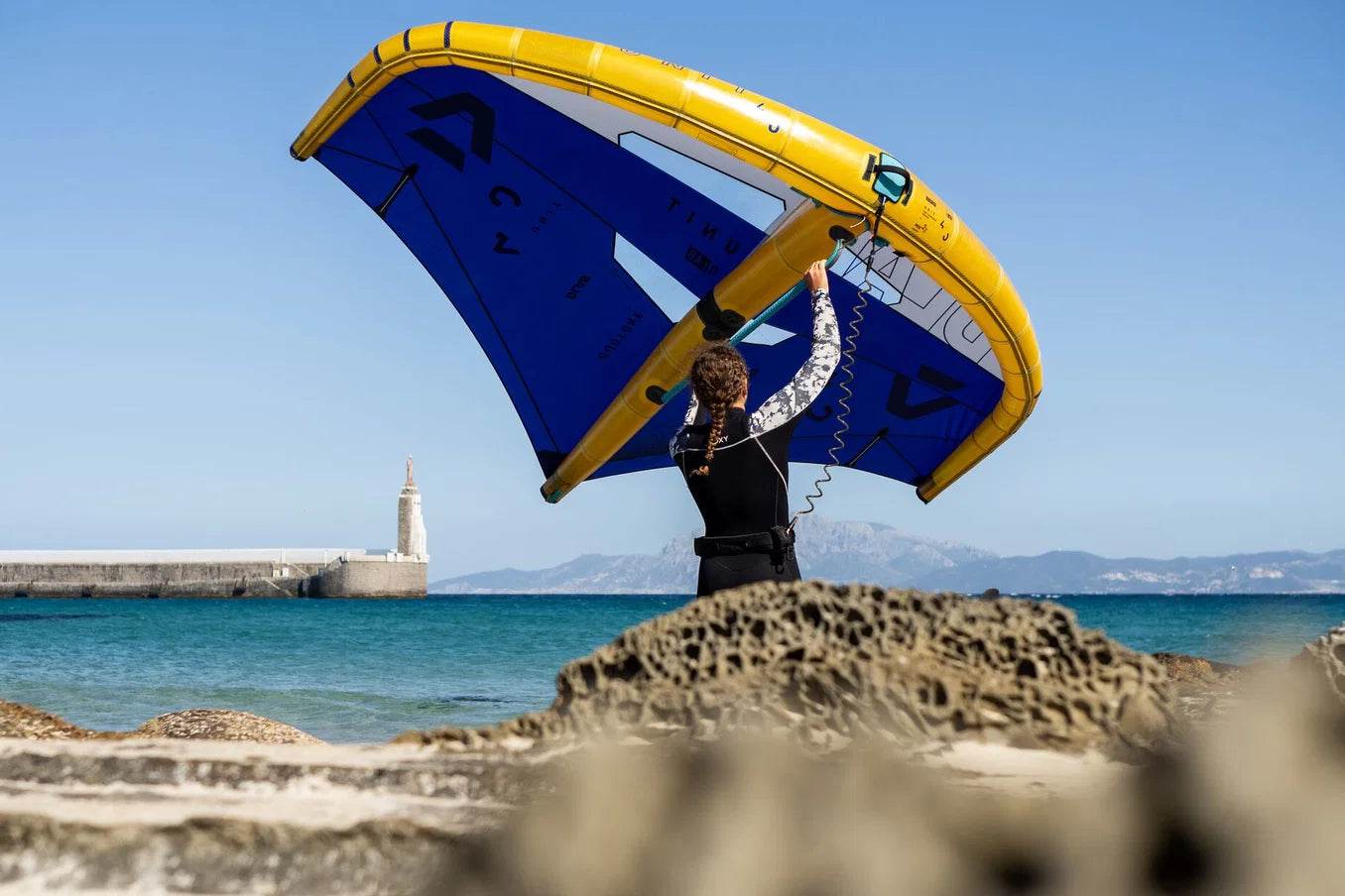 Botavara de wing foil Duotone Wing Boom Fusion vista general