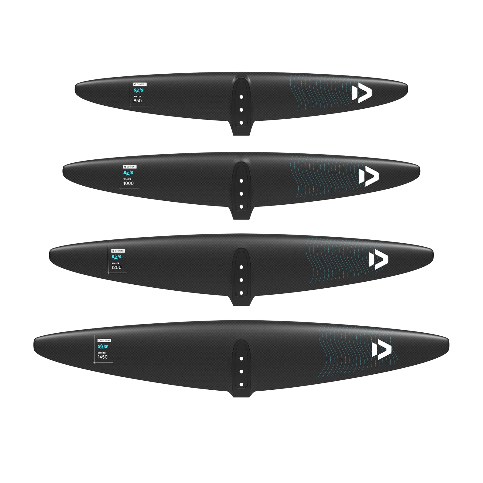 Ala delantera de foil para surf y carving Duotone Front Wing Whizz SLS 2025