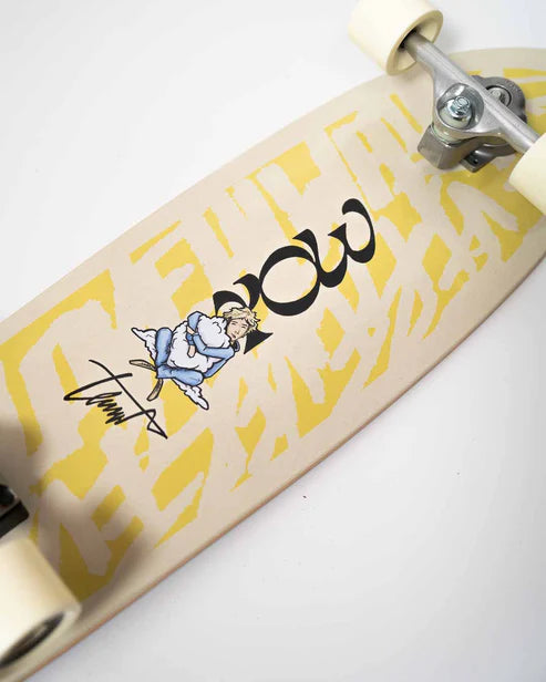 Surfskate YOW Longfish Lenart 35.5 pulgadas Signature Series completo - Diseño de Orlin Lenart