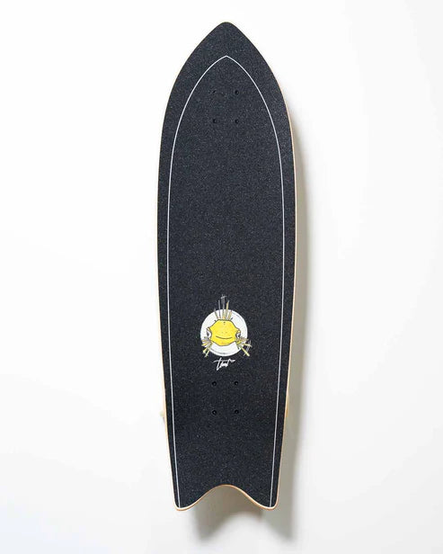 Surfskate YOW Longfish Lenart 35.5 pulgadas Signature Series completo - Diseño de Orlin Lenart