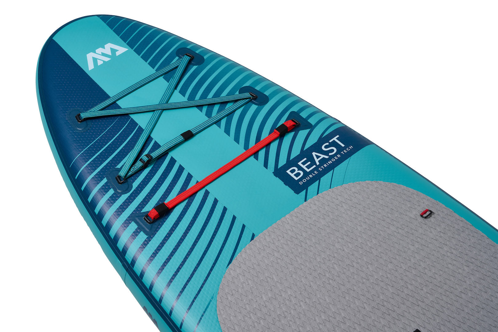 Pack completo de tabla de paddle surf inflable Aqua Marina Beast 10'6" Advanced con remo, bomba y mochila