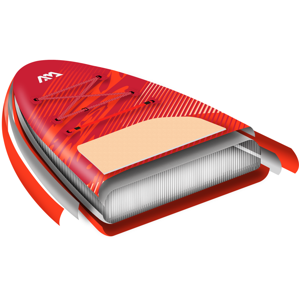 Pack completo de tabla de paddle surf inflable gigante Aqua Marina Monster 12'0" con remo e inflador