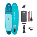 Pack completo de tabla de paddle surf inflable Aqua Marina Breeze 9'10" con remo, mochila y accesorios
