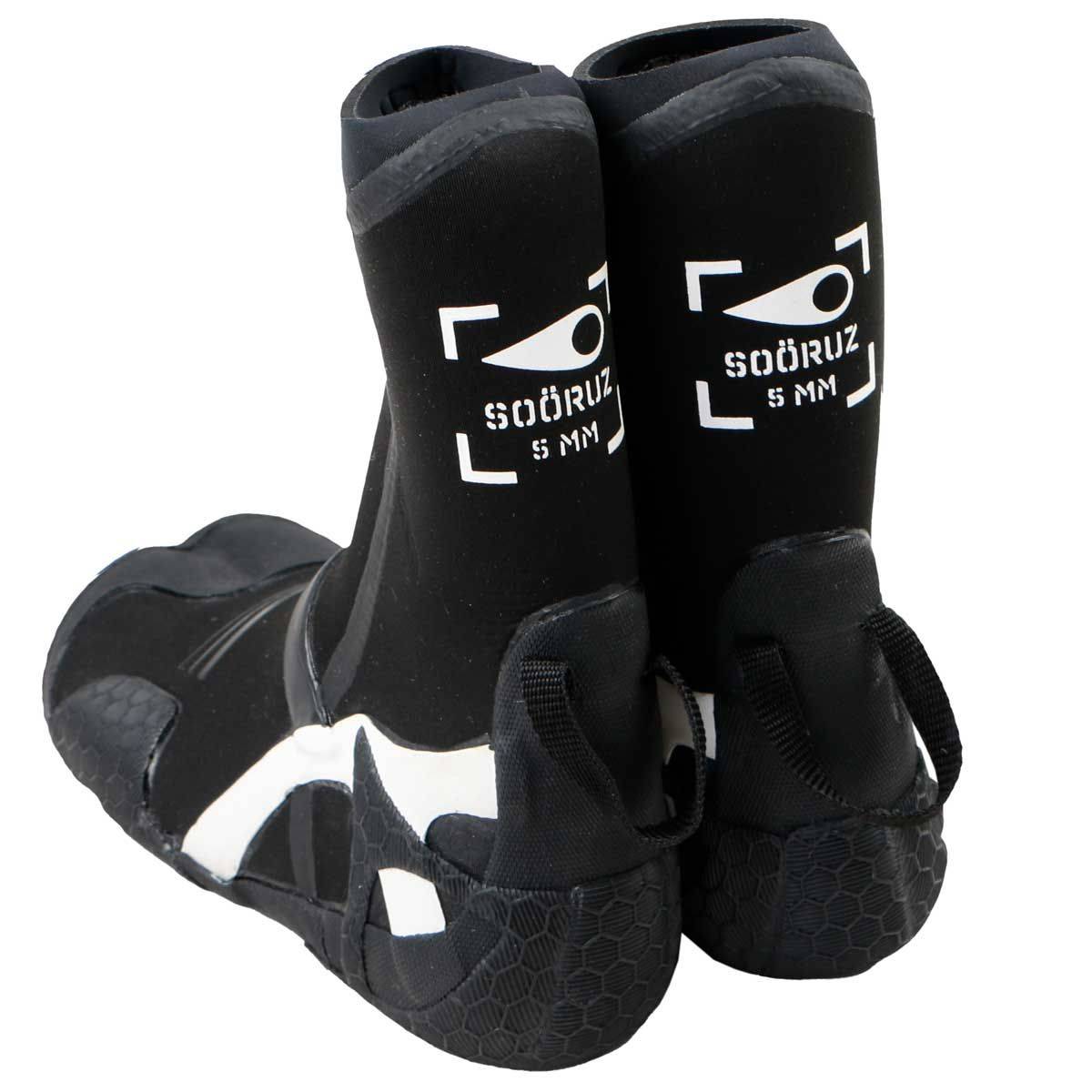 Escarpines de neopreno 5mm Soöruz Guru Split Toe color negro