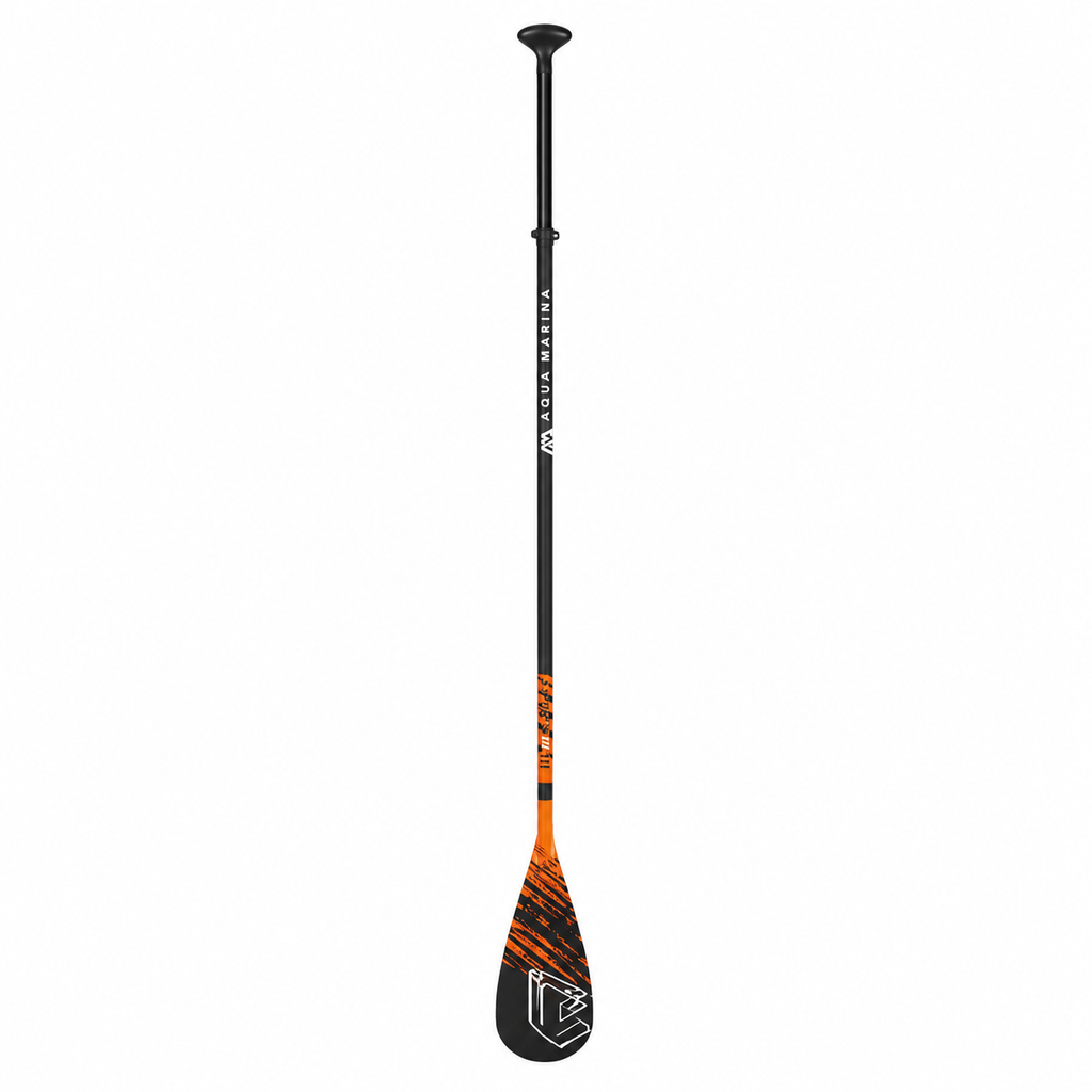 Remo de paddle surf 100% fibra de carbono ultraligero Aqua Marina Carbon X de 2 piezas