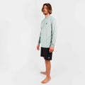 Camiseta de protección solar de manga larga con capucha para hombre Soöruz Mantas color azul