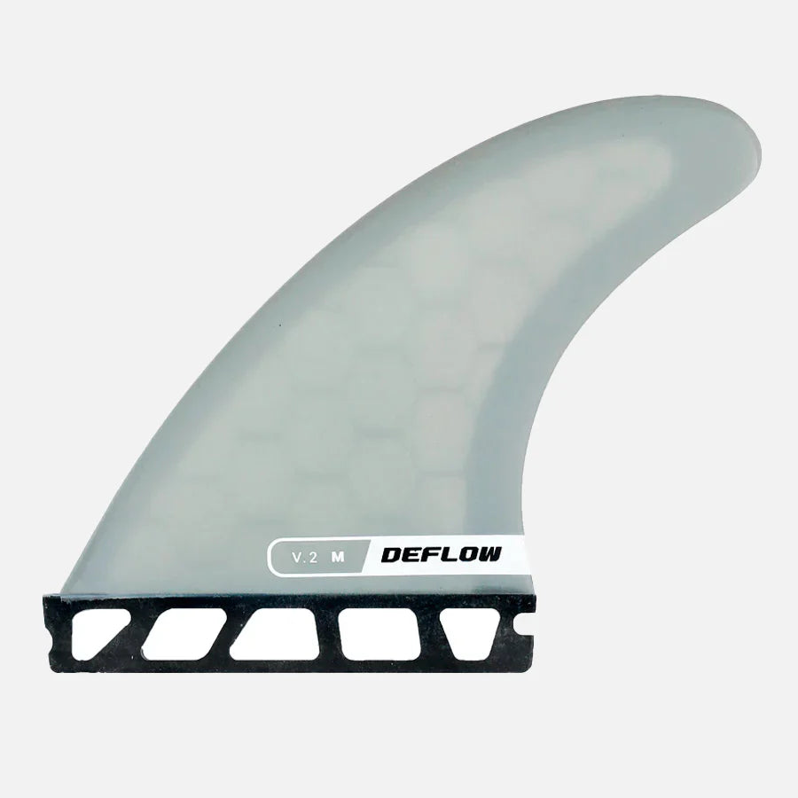 Juego de quillas de surf Deflow V2 Granite Thruster con sistema de fijación Full Tab