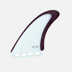Juego de quillas de surf biquilla Deflow Duette Cherry Twin Fin con sistema de fijación Futures