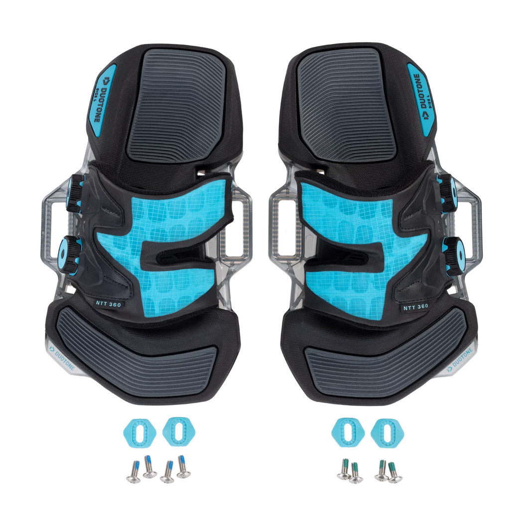Juego de pads y straps envolventes Duotone Entity 360 2027 para tabla twintip