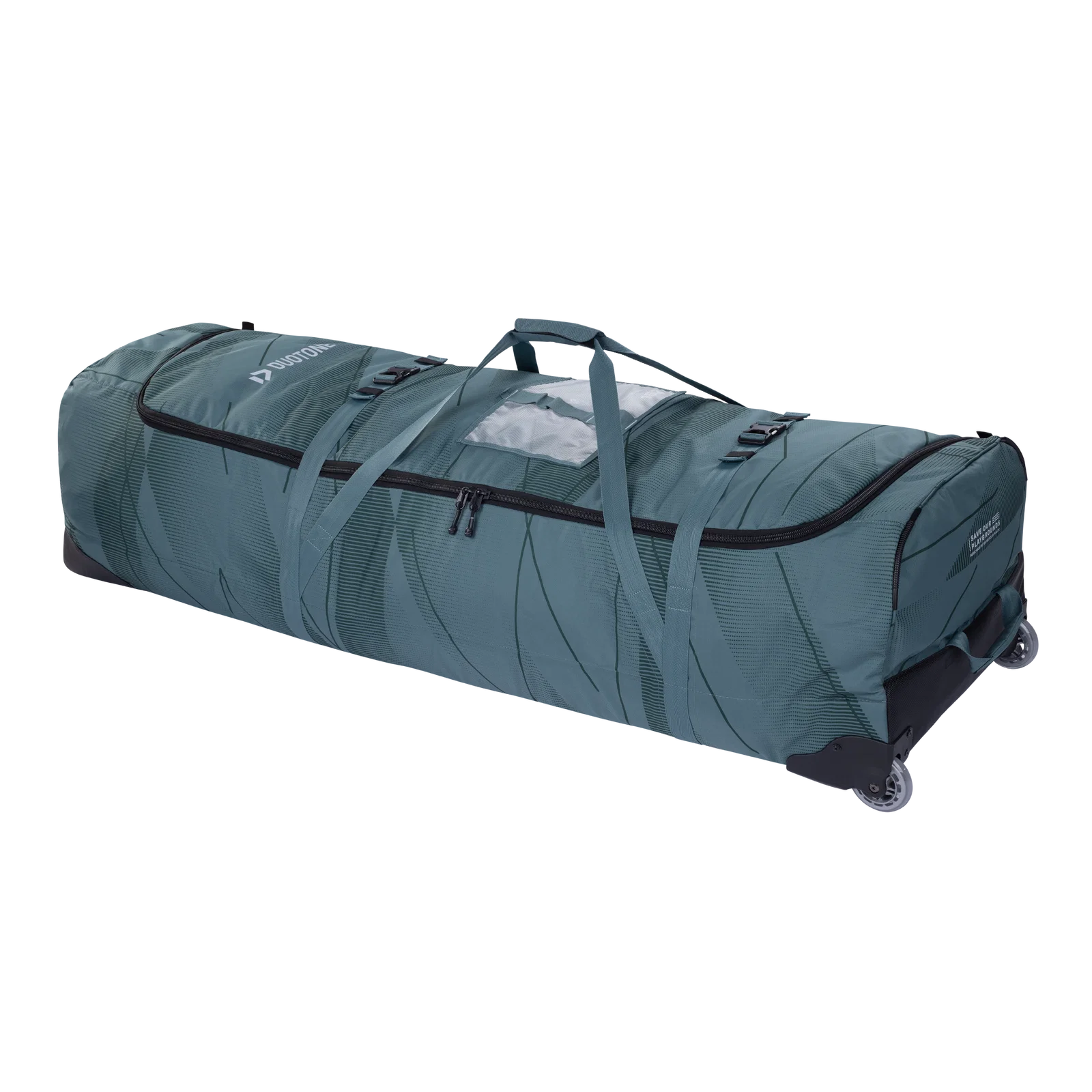 Bolsa de viaje para equipo de kitesurf Duotone Combibag 2026 en color verde pizarra Slate Green
