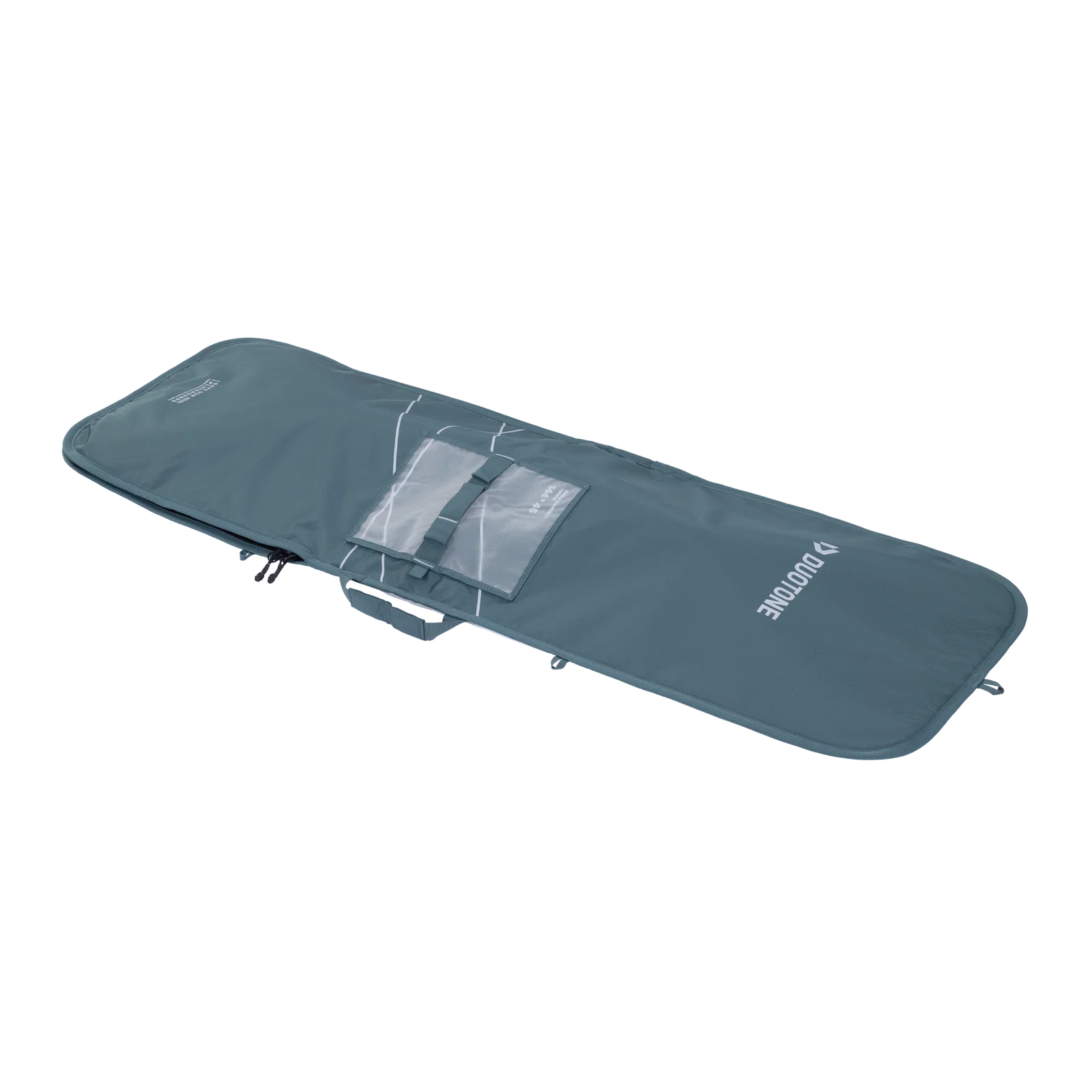 Funda protectora para tabla de kitesurf TwinTip Duotone Boardbag Single TwinTip 2026 en color verde pizarra Slate Green