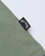 Camiseta de manga corta para hombre Billabong Stamp en color verde
