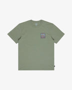 Camiseta de manga corta para hombre Billabong Stamp en color verde