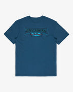Camiseta de manga corta para hombre Billabong Since 73 Burleigh en color azul