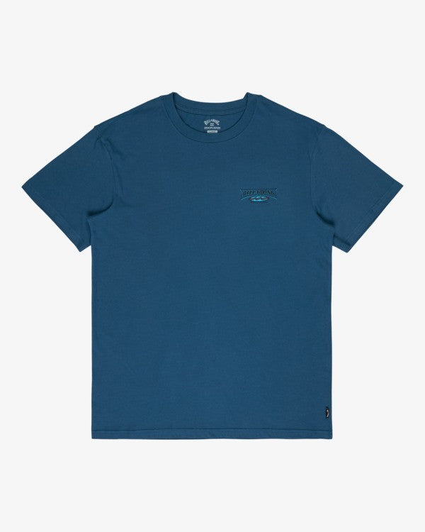 Camiseta de manga corta para hombre Billabong Since 73 Burleigh en color azul
