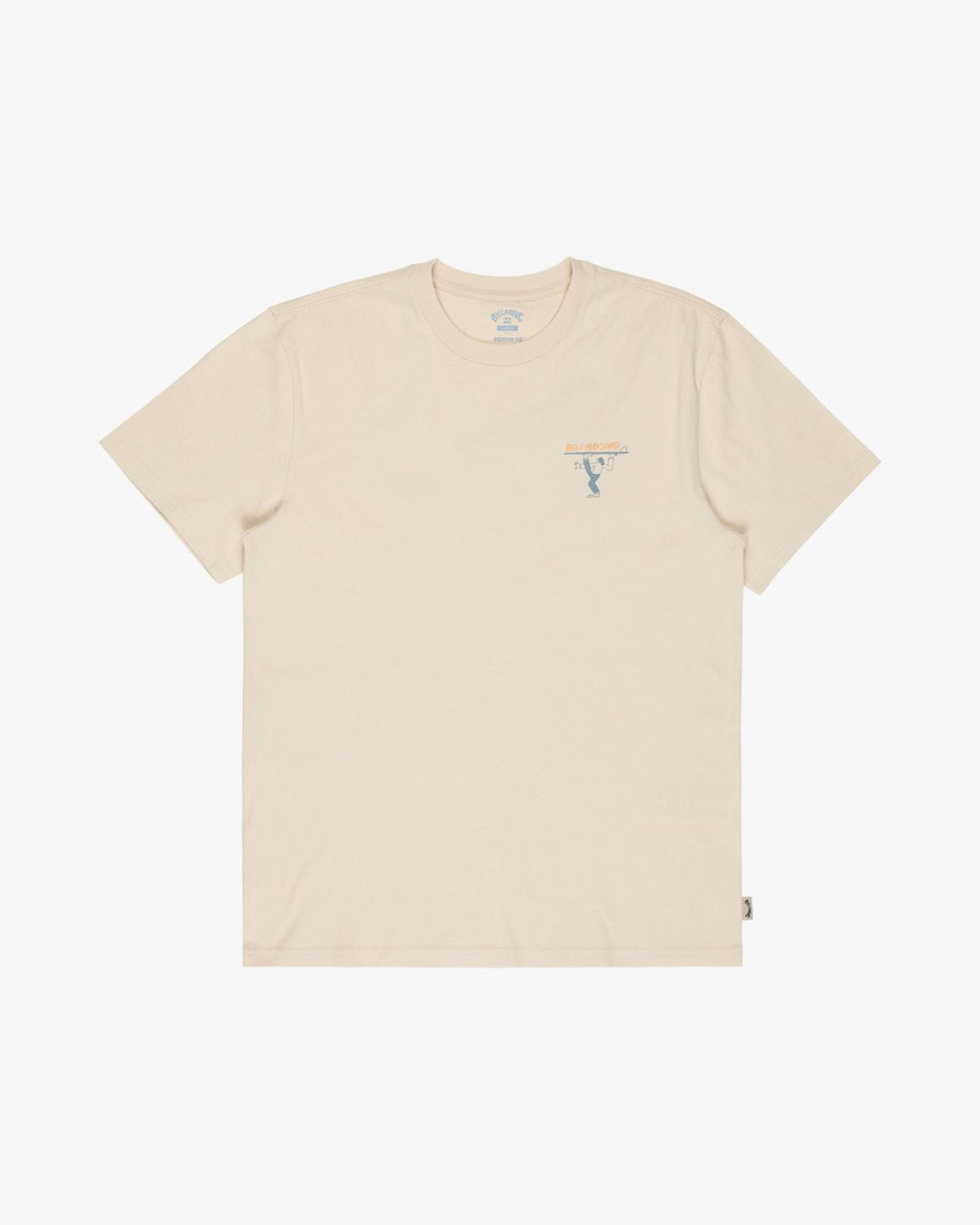 Camiseta de manga corta para hombre Billabong Ty Williams Carry On en color beige