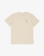 Camiseta de manga corta para hombre Billabong Ty Williams Carry On en color beige