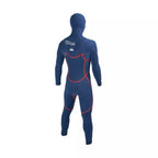 Traje de neopreno para hombre con capucha Soöruz Fighter Hood 4 3 mm Chest Zip negro