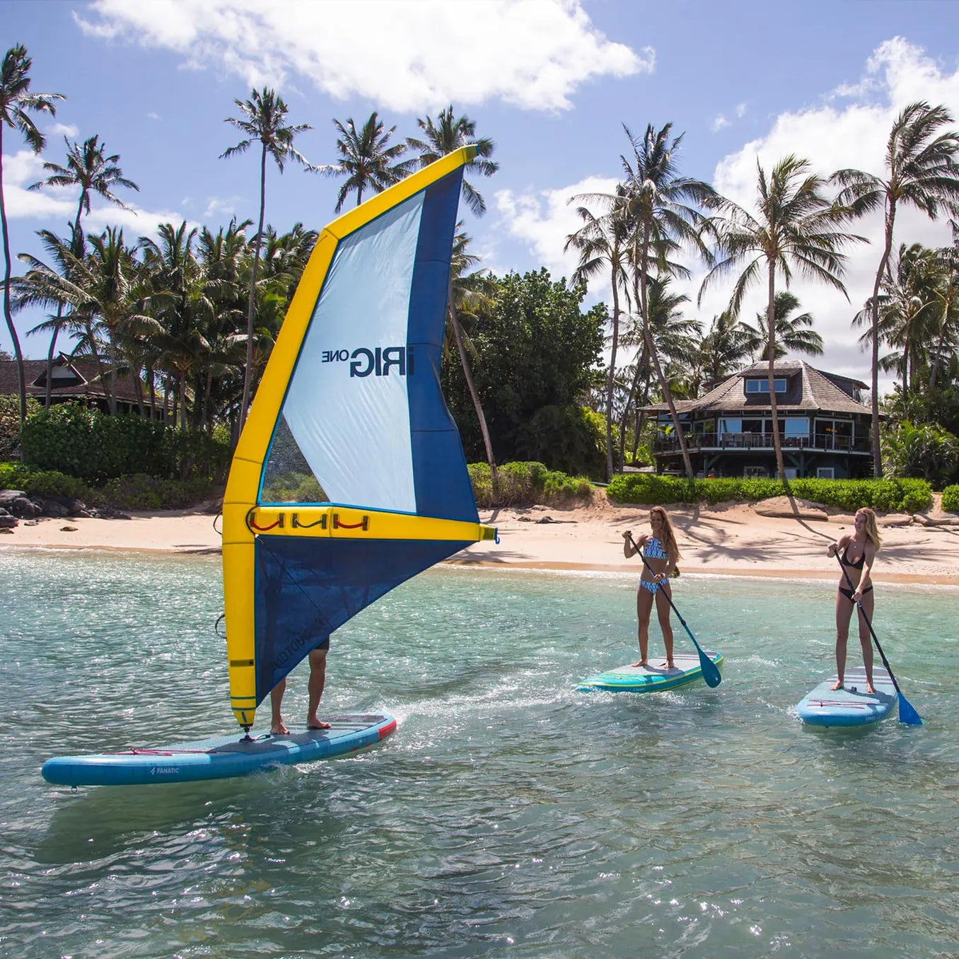 Aparejo inflable de windsurf para WindSUP Duotone iRIG One