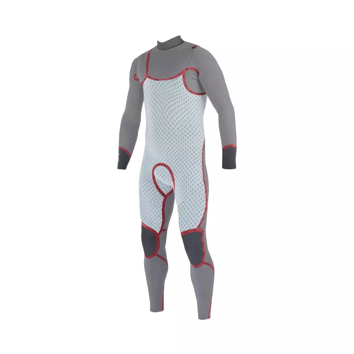 Traje de neopreno para hombre Soöruz Guru Pro 4 3 mm Chest Zip caqui